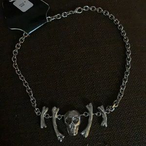 Skull and Bones Necklace